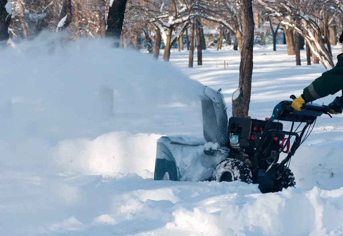 snow blowing solutions in springdale ar
