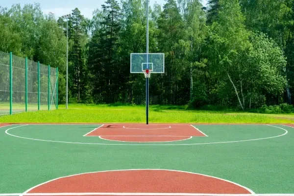 Professional sport court surfacing services in Prairie Grove, AR