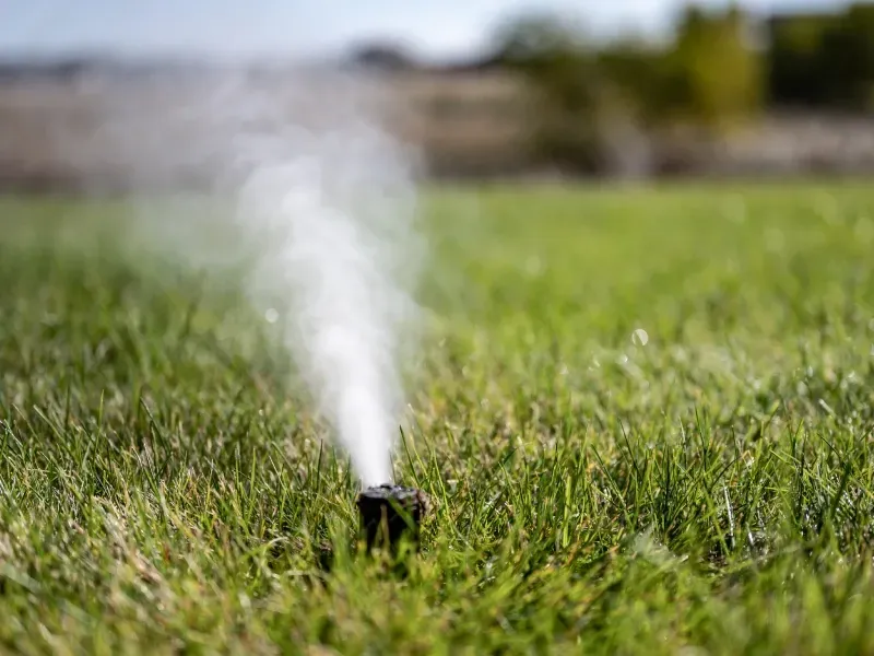 sprinkler winterization and startup in springdale ar