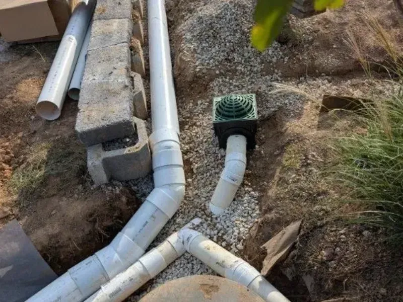 yard drainage solutions in springdale ar