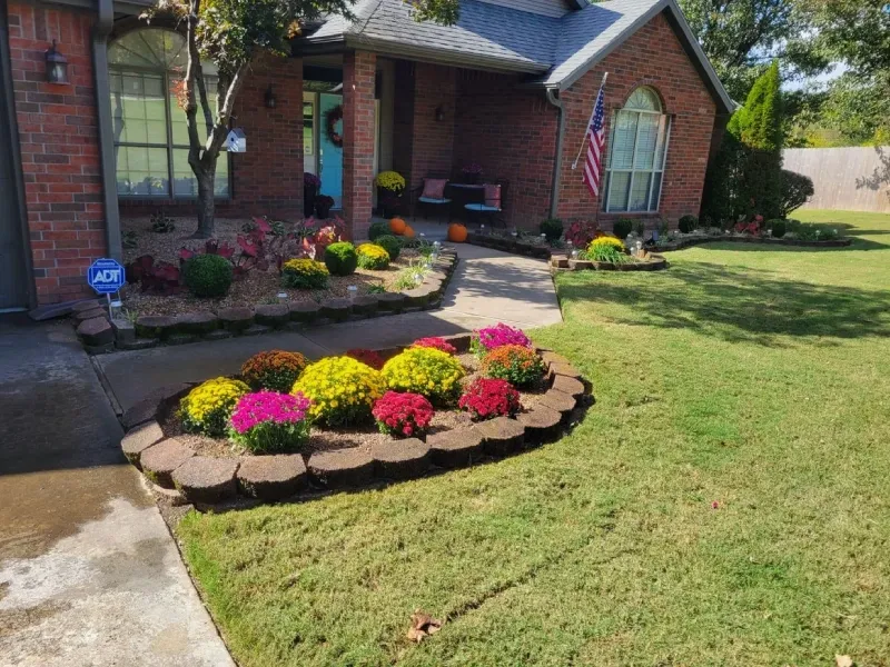 seasonal flower planting in springdale ar