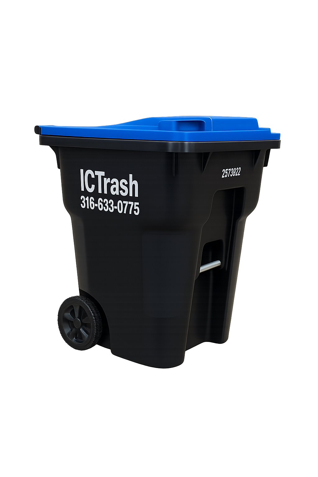 ICT Trash 95-gallon residential trash cart