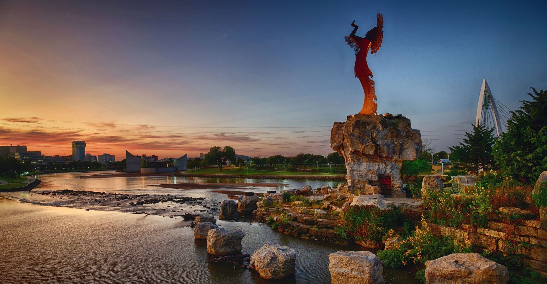 Wichita Kansas city view