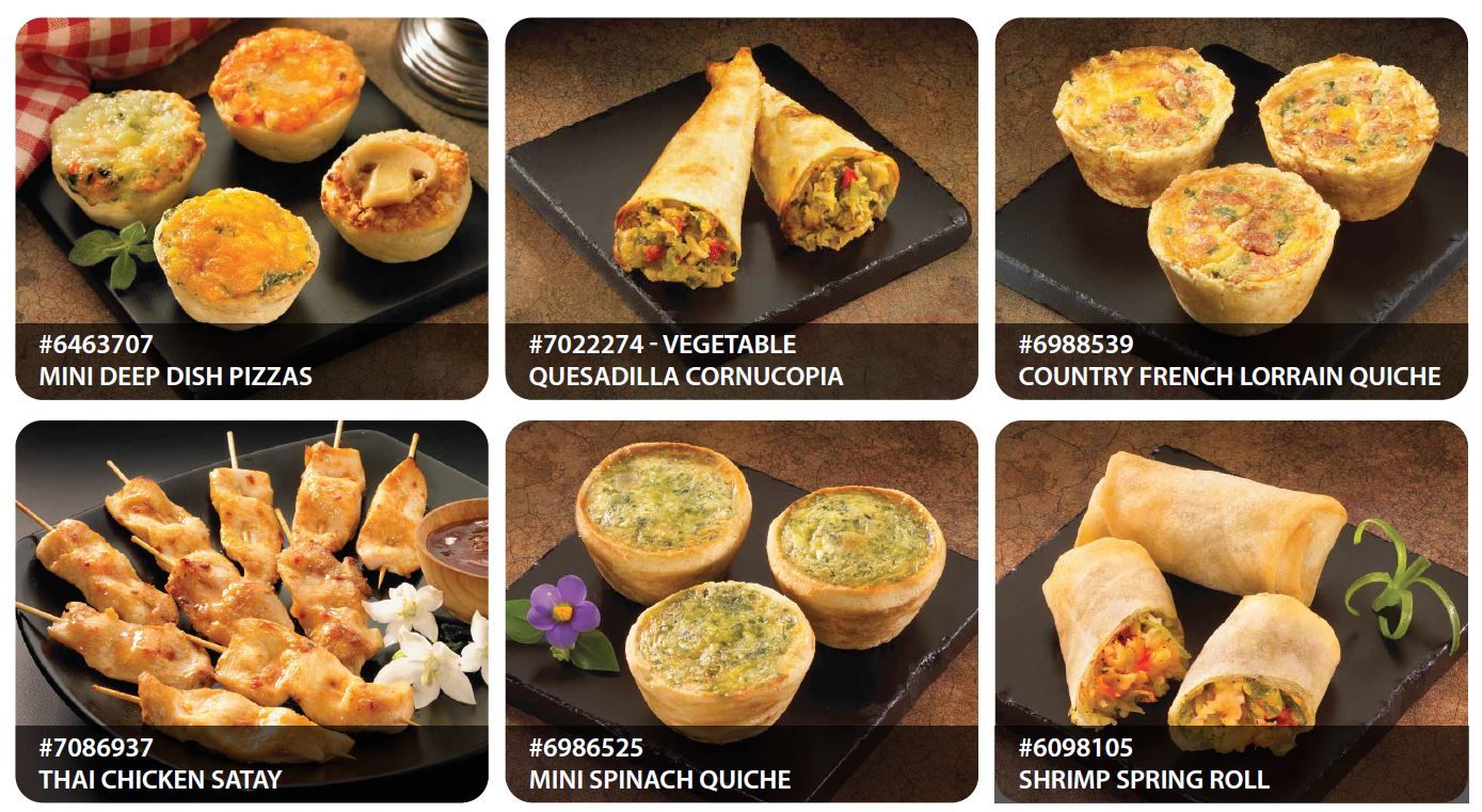 Hors d'oeuvres Menu