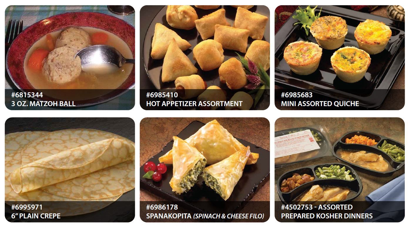 Hors d'oeuvres Menu