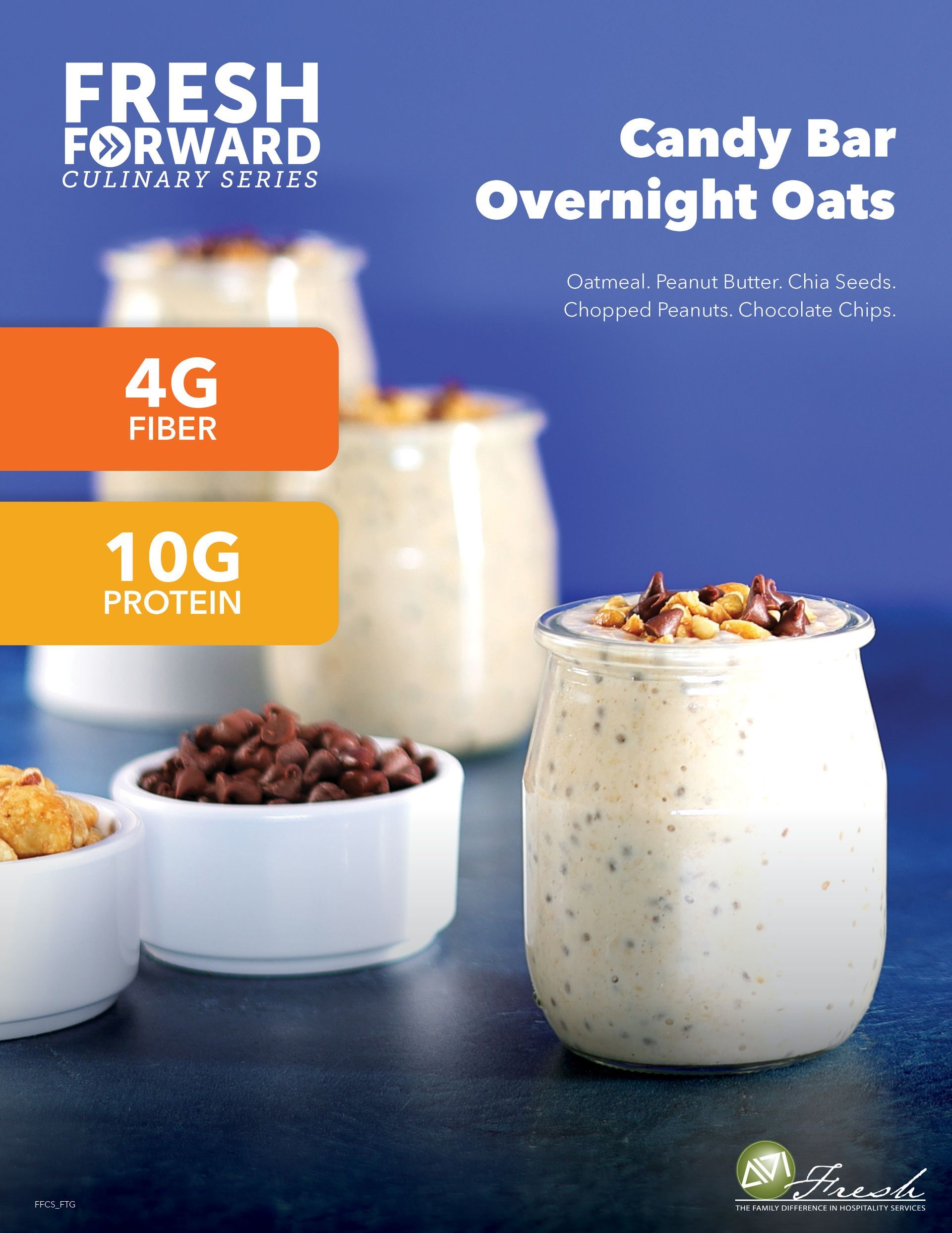 Candy Bar Overnight Oats