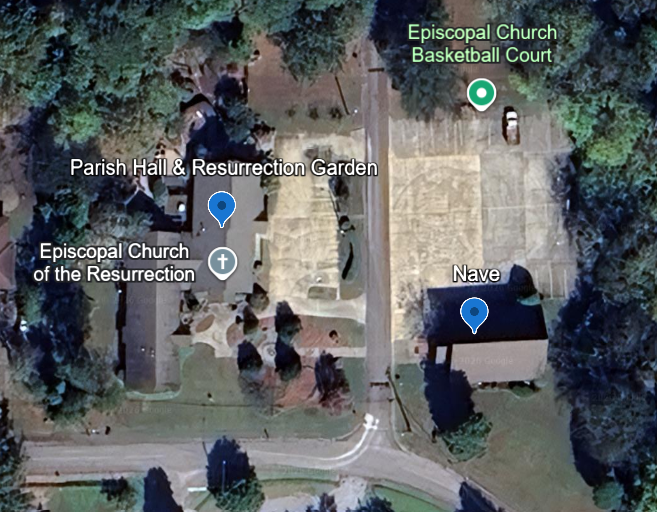 Parish grounds map