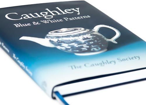a book titled caughley blue and white patterns by the caughley society