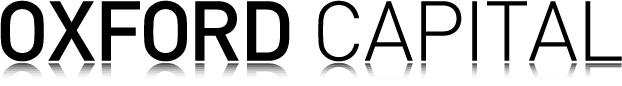 a black and white logo for oxford capital