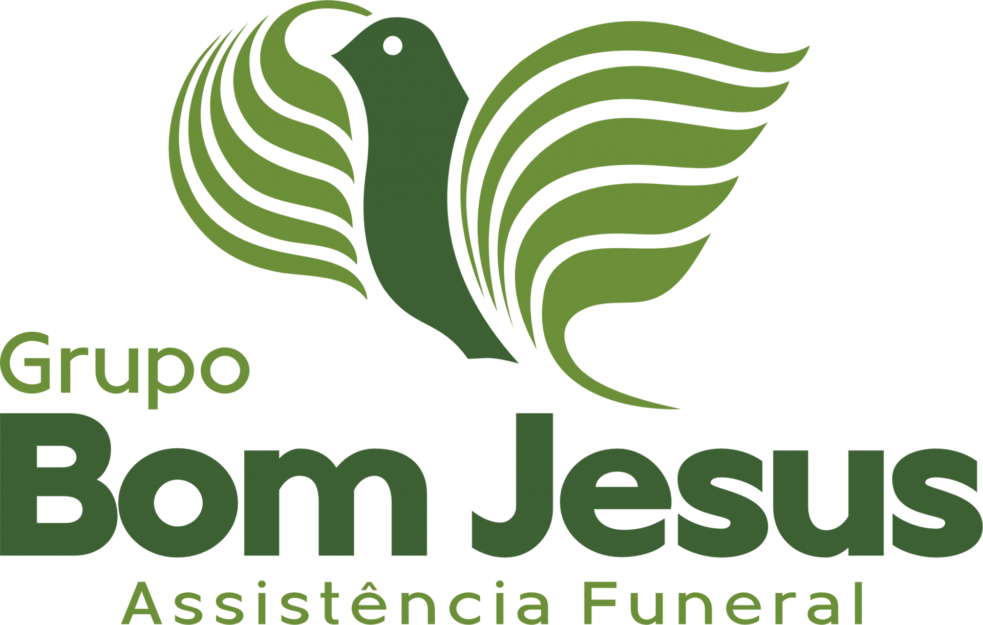 A logo for grupo bom jesus assistance funeral