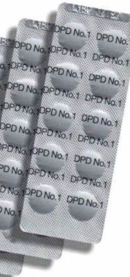Chloor DPD 1 tabletten voor digitale tester - 100 stuks