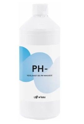 W'eau vloeibare pH minus - 1 liter