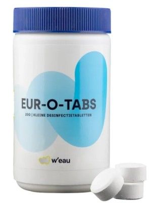 W'eau kleine chloortabletten 20 grams - 1 kg
