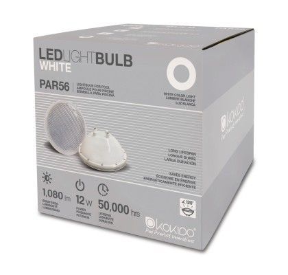 Par56 witte Led lamp (12V, 18W, Abs)