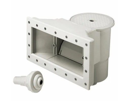 Kokido skimmer brede zuigmond wit + inspuiter