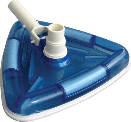 Kokido verzwaarde bodemzuiger driehoekig (blauw-wit)