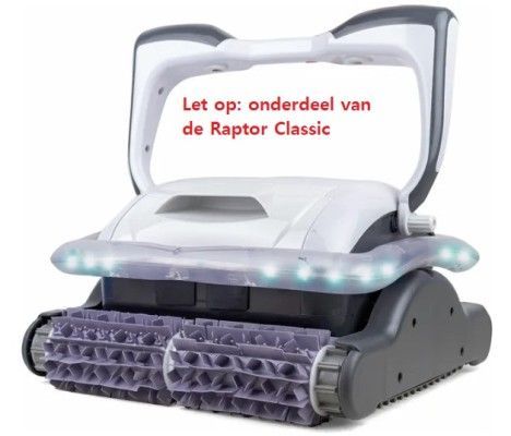 PVC rolborstel Raptor Classic ( set 2 stuks )