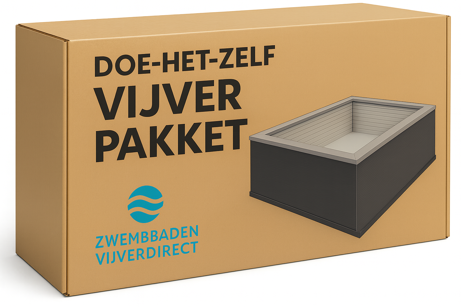 Doe het zelfbouw vijver pakket