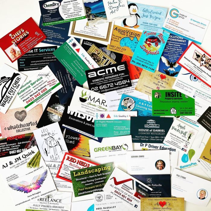 A group of multiple printed stickers — Print Spot Group in South Murwillumbah, NSW