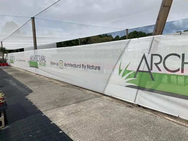 Architectural Nature Banner — Print Spot Group in South Murwillumbah, NSW