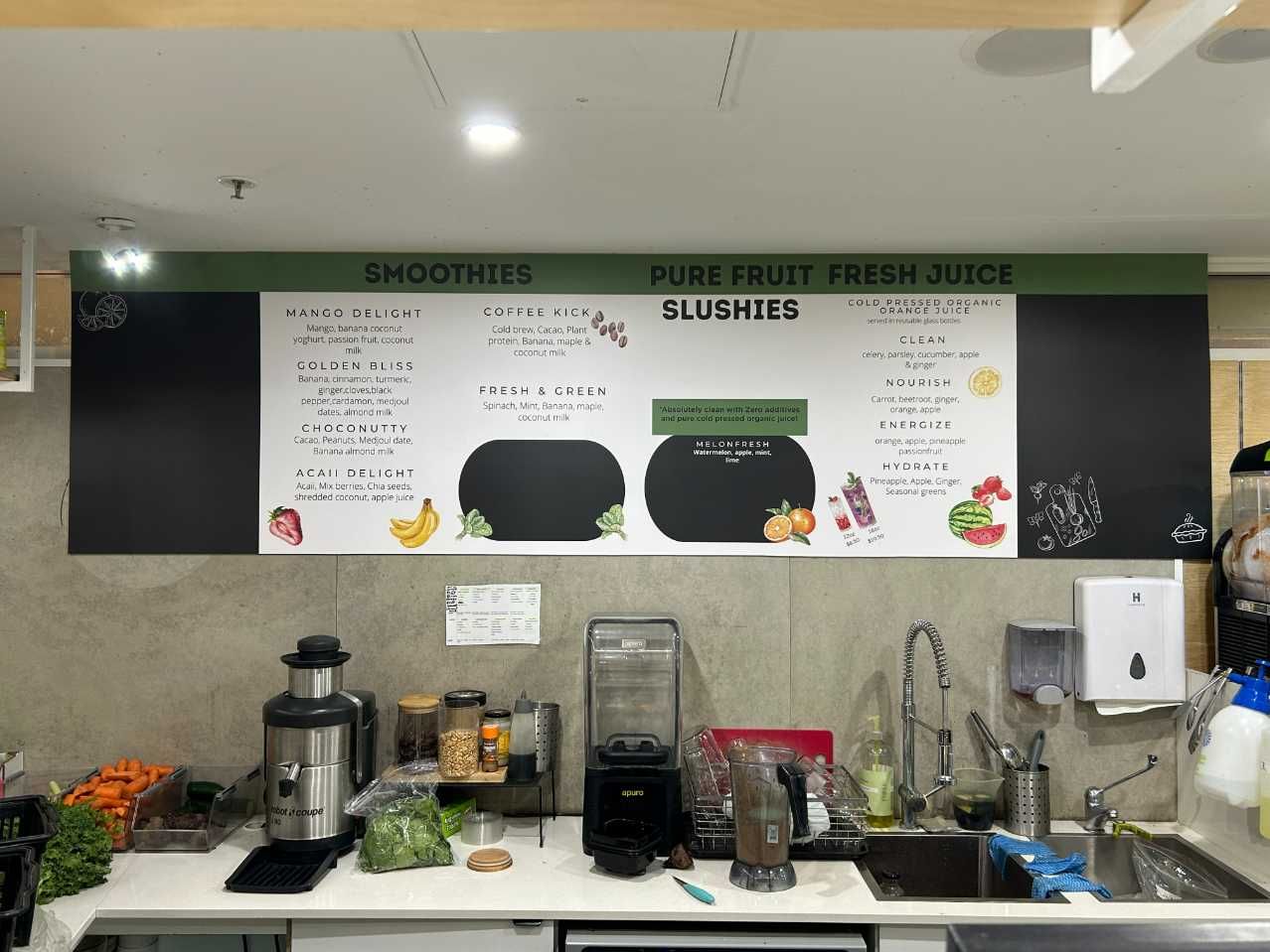 Menu Order Hanging — Print Spot Group in South Murwillumbah, NSW