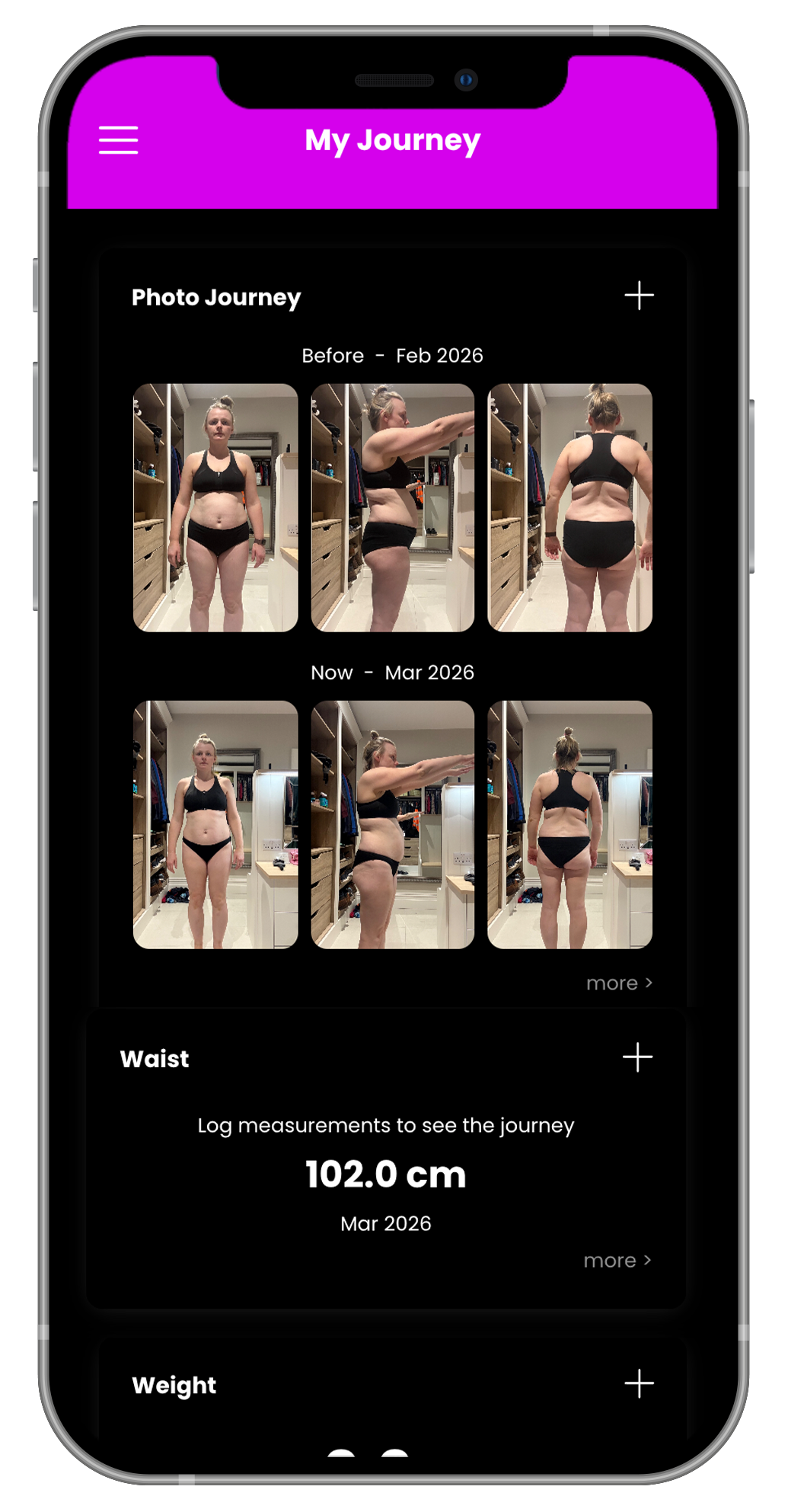 Black smartphone mockup with placeholder text “APP IMAGES TO GO HERE” on the screen