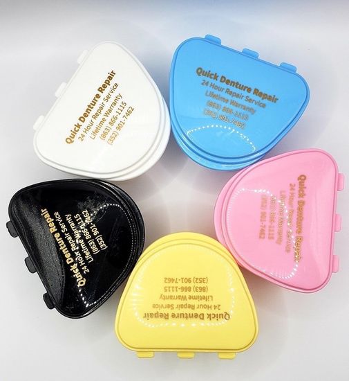 free denture repair cases with every denture repair lifetime warranty