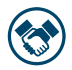 Icon of hands holding