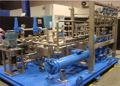 Compact and high efficiency exchanger with micro channel