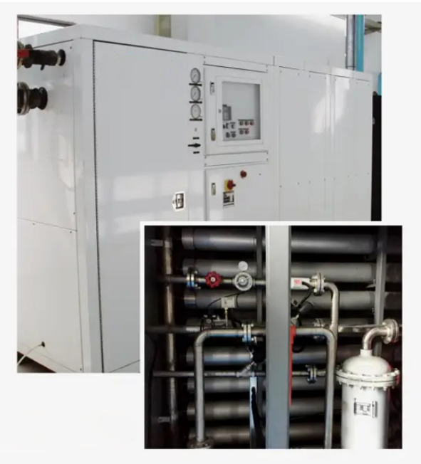 Compact and high efficiency exchanger with micro channel
