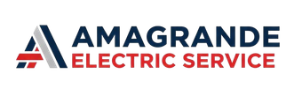 Logo of Amagrande Electric Service with blue text and a stylized "A" icon.