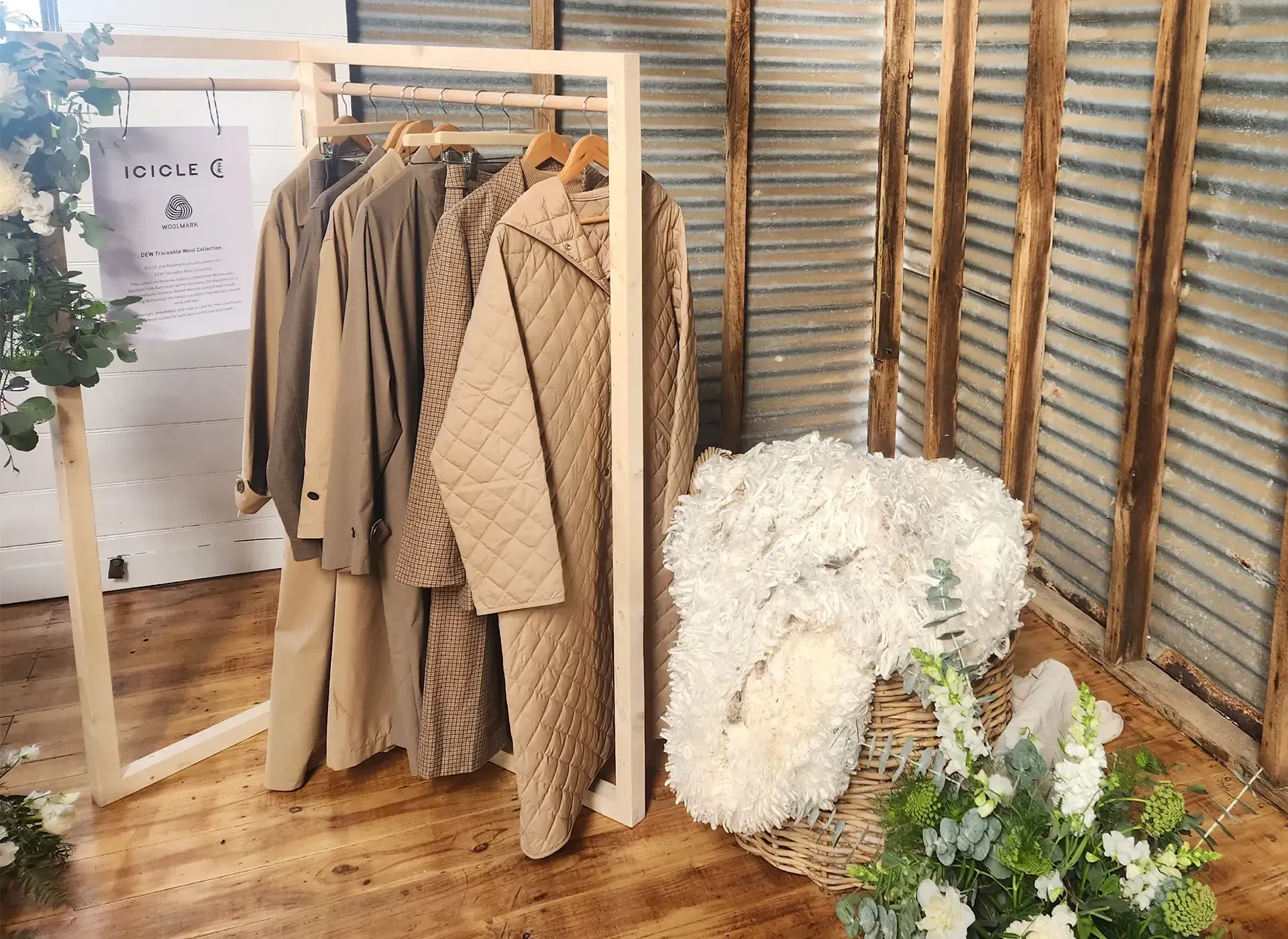 Coryule Merino wool clip wins award