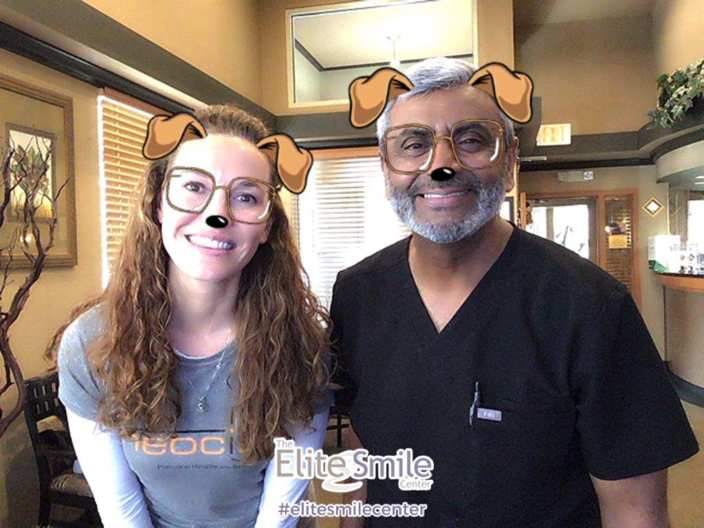Dentist and Patient - Ronchester Hills, MI - The Elite Smile Center