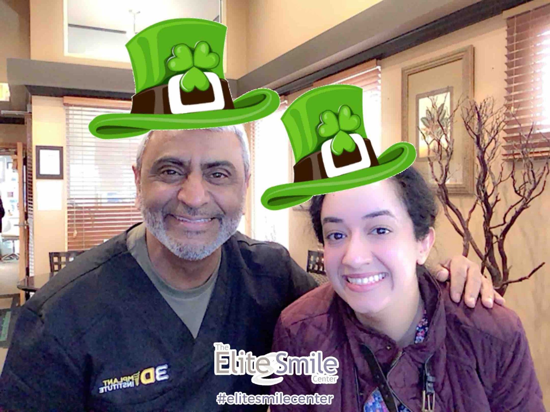 Dentist and Patient Smiling - Ronchester Hills, MI - The Elite Smile Center