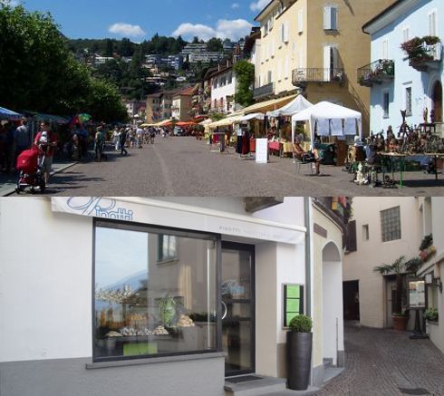 Negozio Pinotti in via b. berno 3 a Ascona