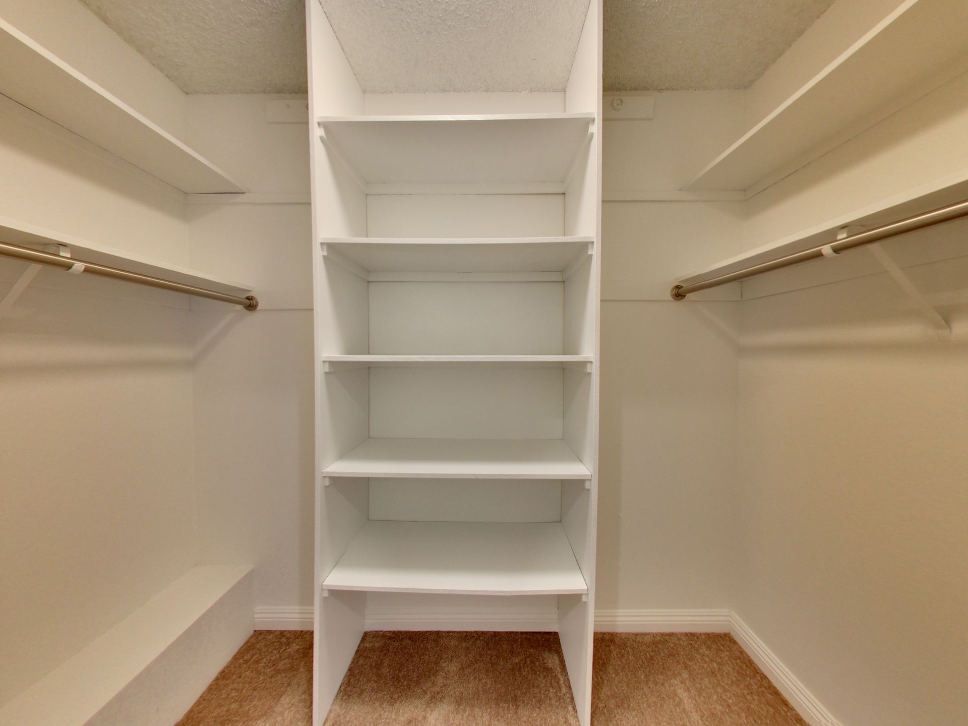 Photo of walk in closet