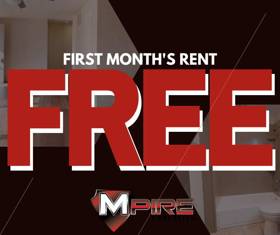first month rent free for January