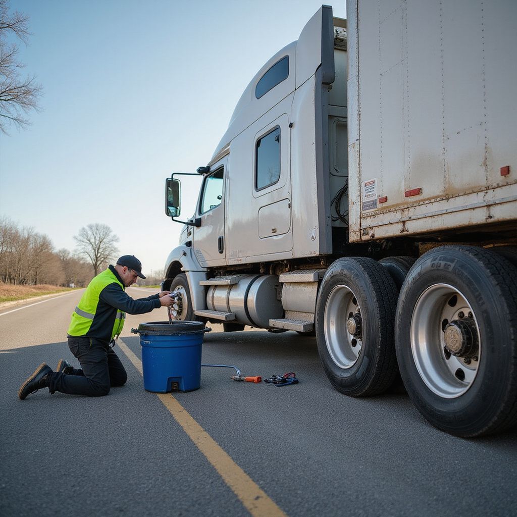 semi truck tire repair