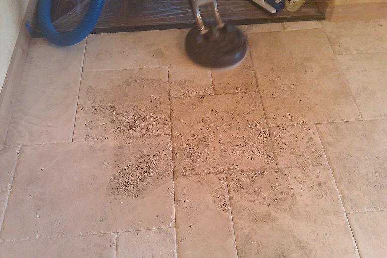 travertine flooring