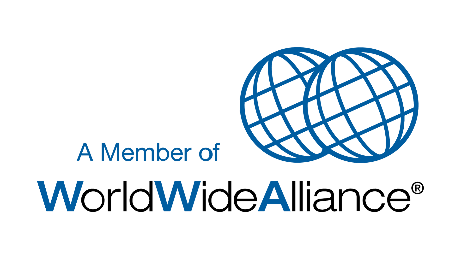 Um logotipo para um membro da aliança mundial