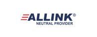O logotipo da alllink é um provedor neutro.