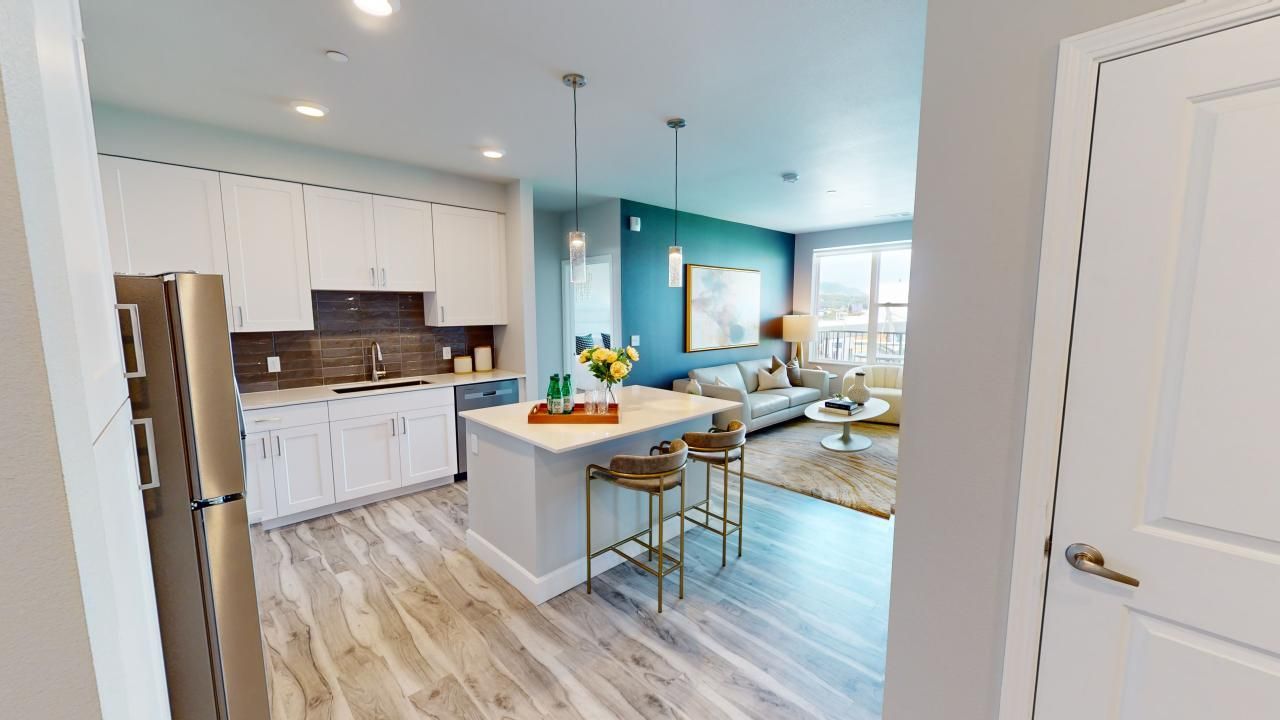 Apartment interior at Experience at Epicenter