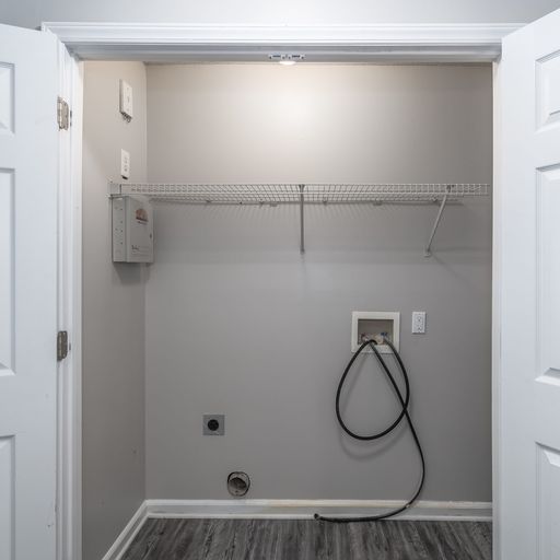 washer and dryer hook ups