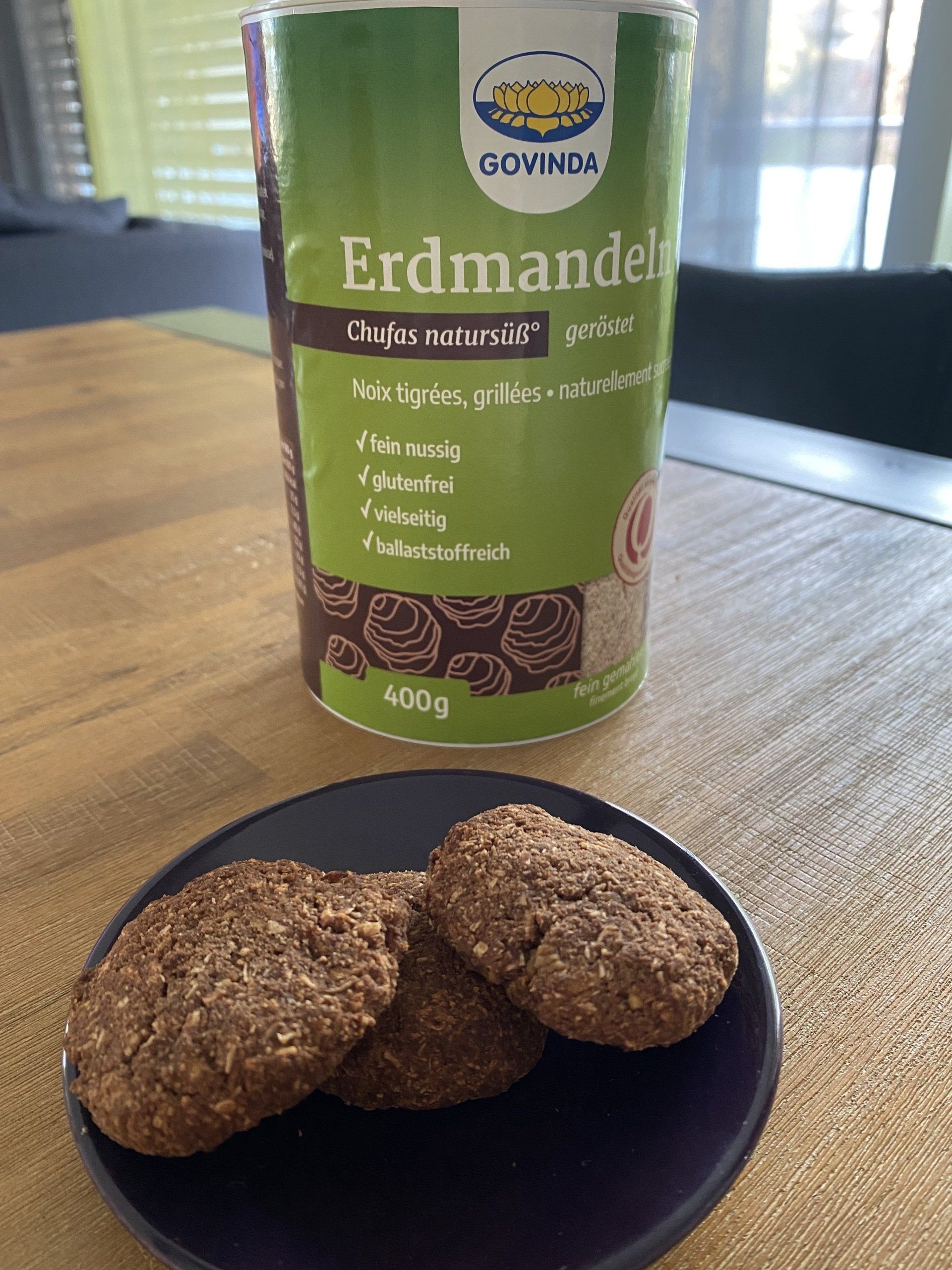 Govinda Erdmandeln  und Erdmandel-Cookies