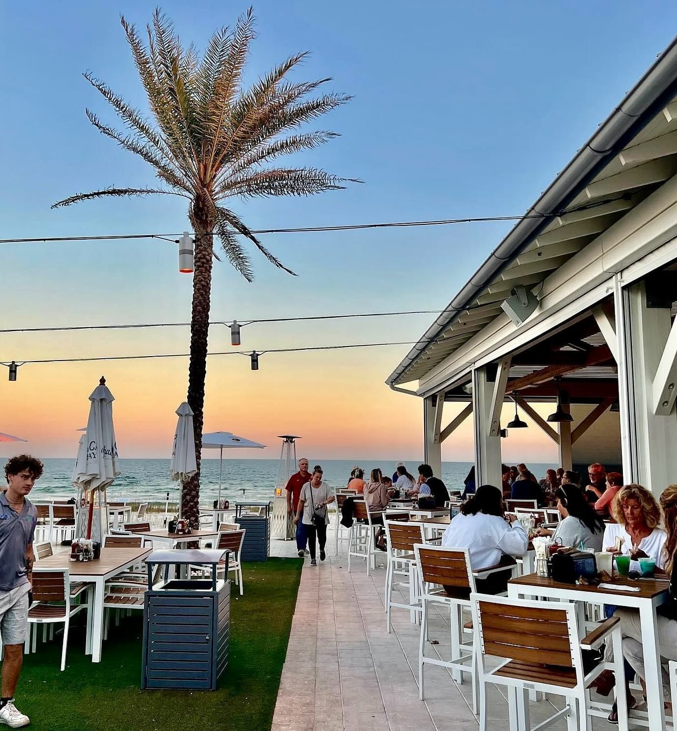 beachfront restaurant