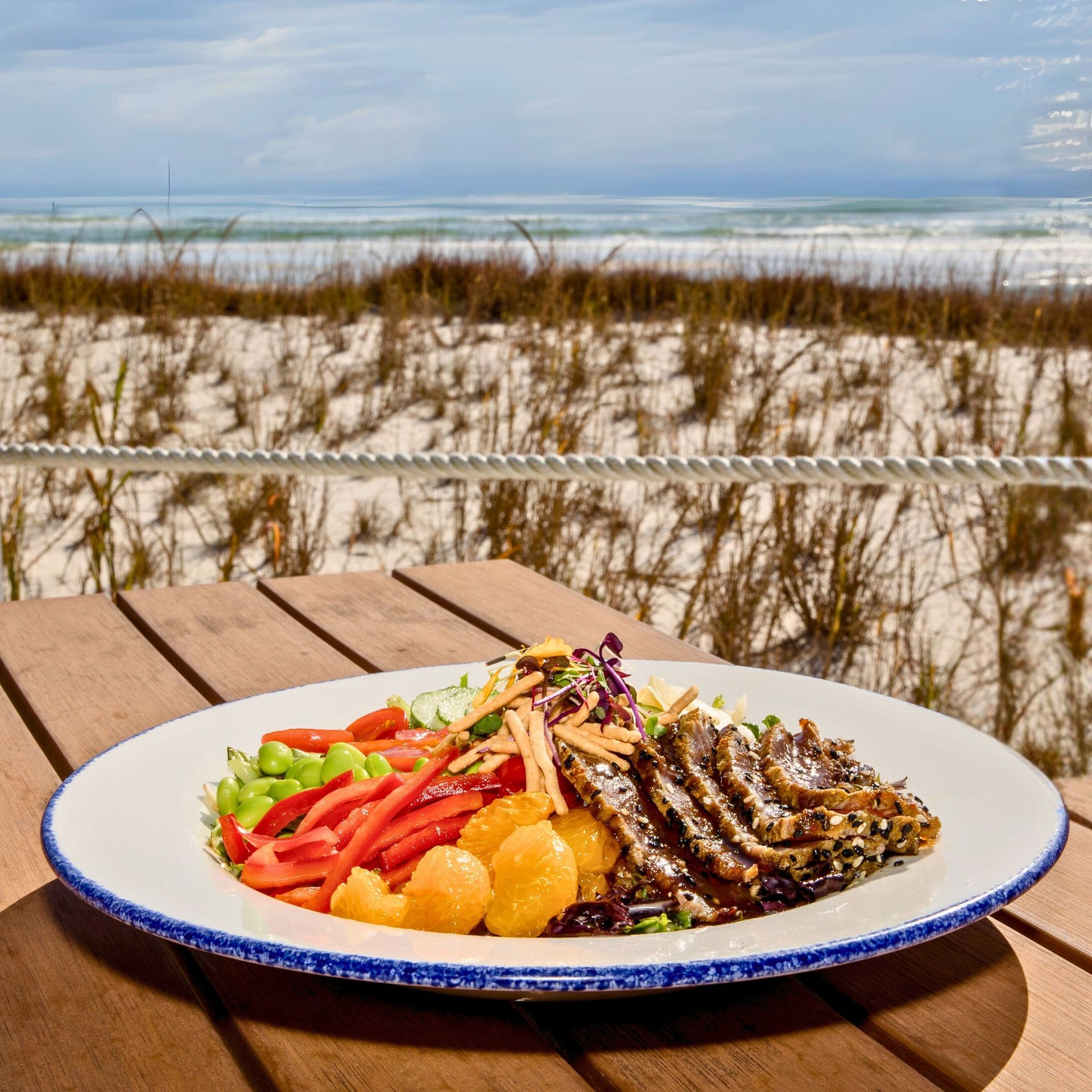 beachfront restaurant