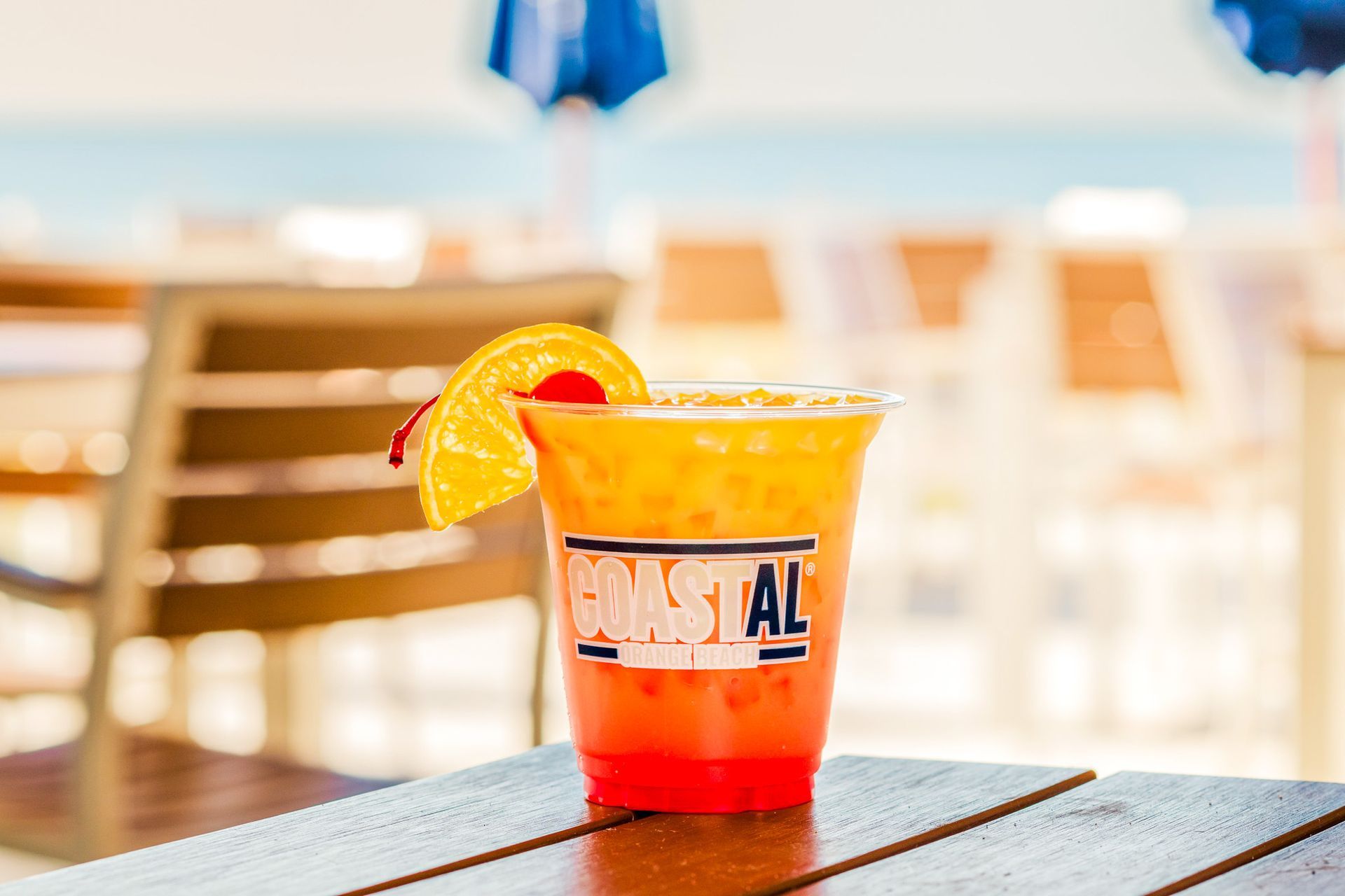 happy hour on the beach