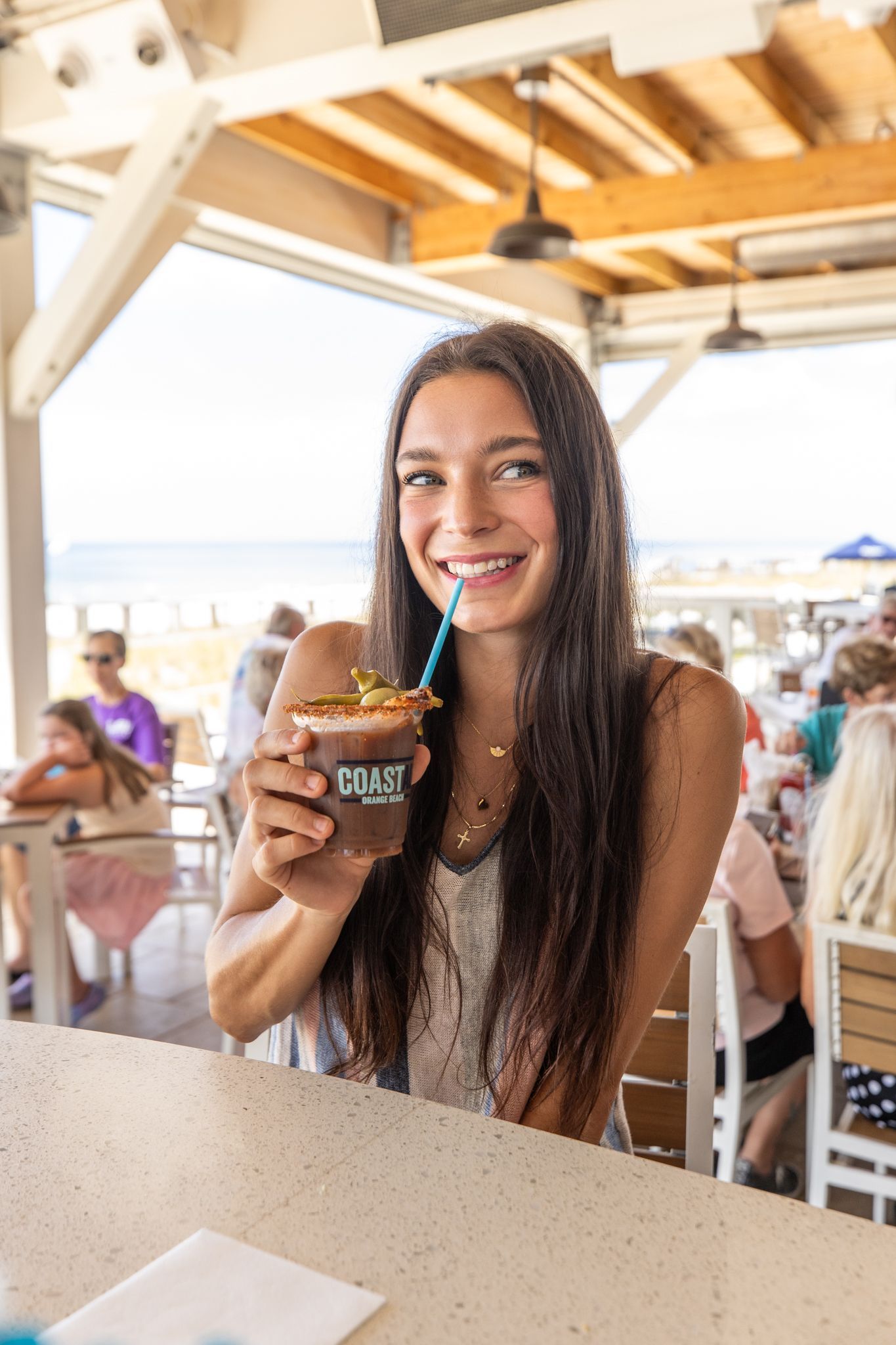 beachfront restaurant