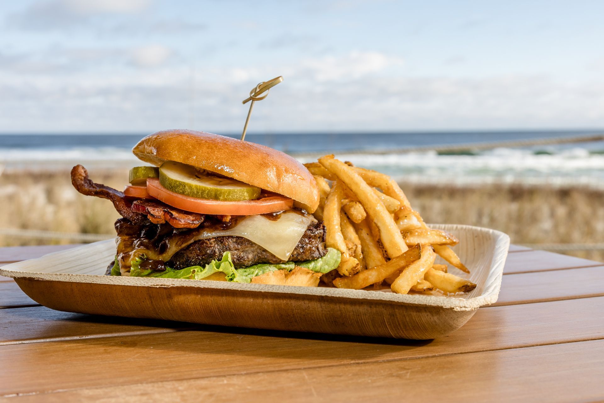 beachfront restaurant