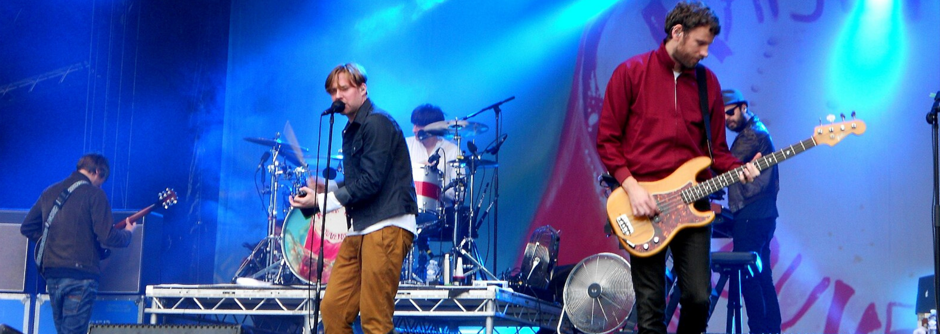 Picture from the Come Together Festival of Kaiser Chiefs.